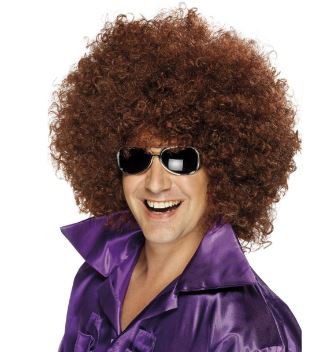 Mega Huge Brown Afro Wig