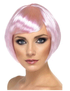 Babe Wig Pink Short