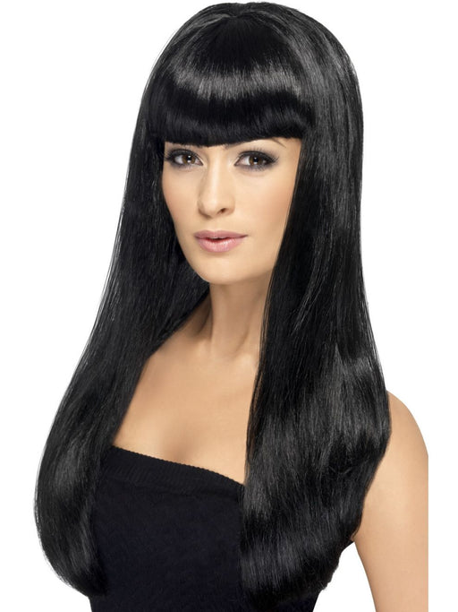 Black Long Straight Babelicious Wig