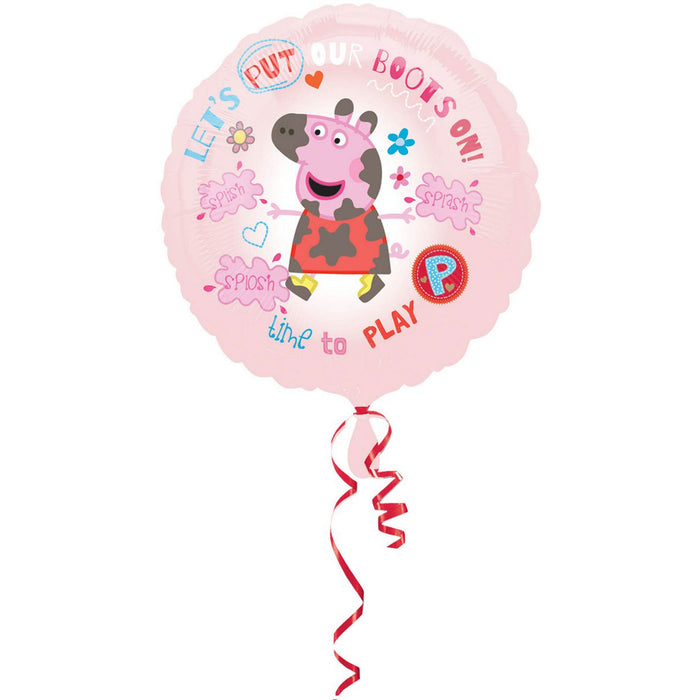 Foil Peppa Pig Time To Play 45cm