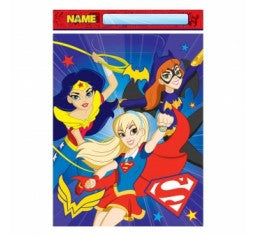 DC SUPERHERO GIRLS LOOT BAGS - PACK OF 8