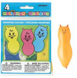 Animal Balloon Shape 4 Pack