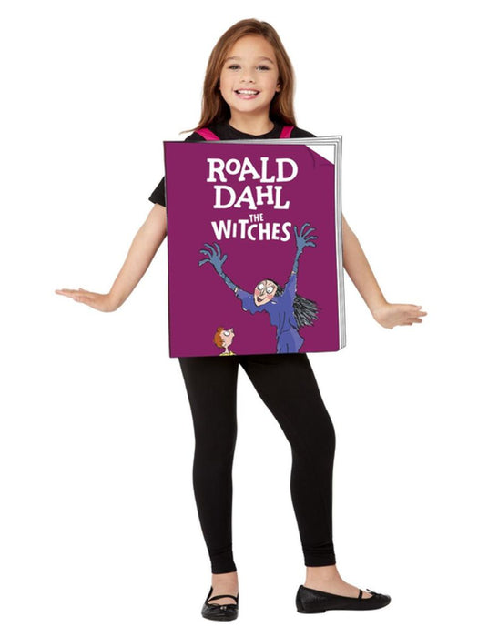 Roald Dahl The Witches Book Cover Costume, Pink