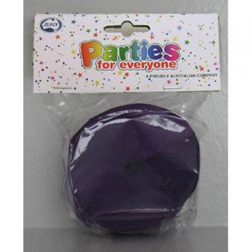 Purple 30m Long x 45mm Wide Crepe Streamer