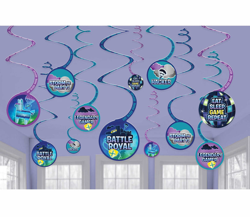 Battle Royal Spiral Hanging Decorations