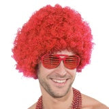 Red Afro Wig