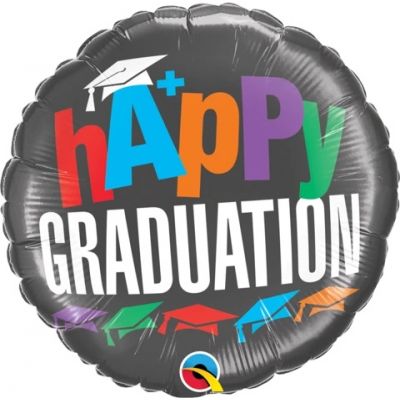Happy Graduation Foil Balloon 45cm