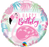 Flamingo Happy Birthday Foil Balloon 18"/46cm