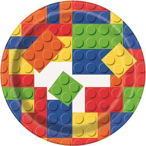 Building Blocks 8 x 7" Plates