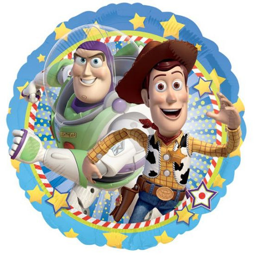 18" Foil Balloon Toy Story Woody and Buzz