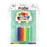 Happy Birthday Banner Candle and 8 Jumbo Spiral Candles