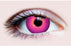 Jinx Costume Contact Lens 15.2 mm mini scleral- Pink