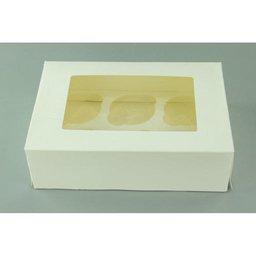 Cupcake Display Box 6 Holes 4" High