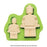Lego Man Silicone Mould