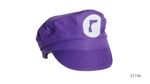 Purple Hat With L Print