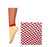 Fishnet Leggings- Red