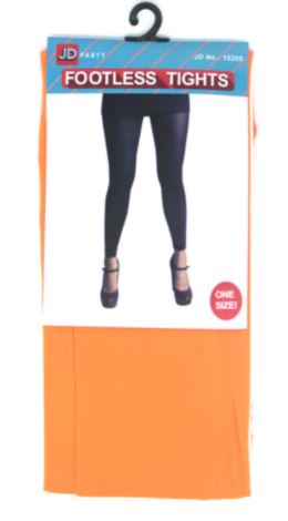Assorted Neon Coloured Footless Tights