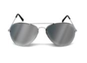 Aviator Glasses (Silver Mirror)