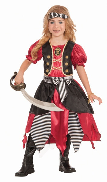 Buccaneer Princess Pirate Kids Costume