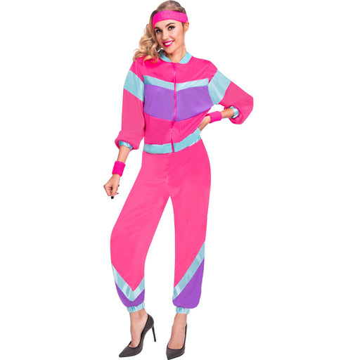 80's Shell Pink Tracksuit