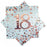 Sparkling Fizz Rose Gold Assorted Aged Napkins 16 Pack