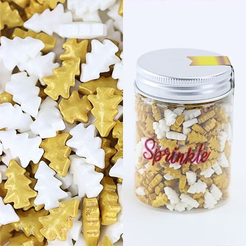 Metallic Christmas Sprinkle Mix 100g