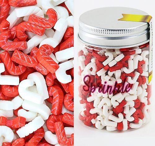 Candy Cane Sprinkle Mix 100g