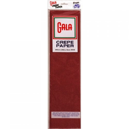 Gala Crepe Paper Maroon 240cmx50cm