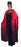 Red Faded Hooded Cape 56"(140cm)