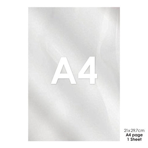 Acetate Sheet A4 Size 297mm x 210mm