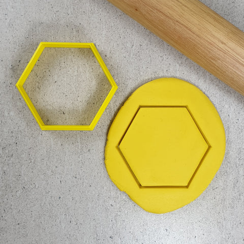 Hexagon Cookie Cutter 76mm