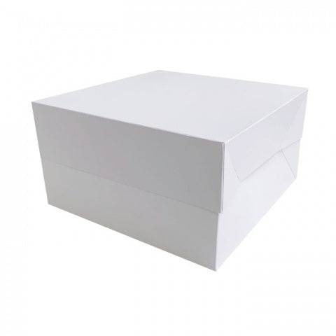 18x18x6 Inch Cake Box | Box & Lid Combo | PE Coated