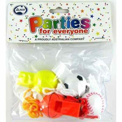 Sports Whistles 4 Pack