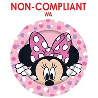 Minnie Mouse 23cm Paper Plates 8 Pack