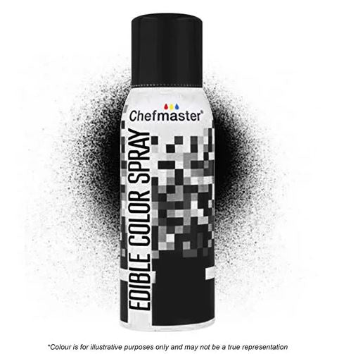 Chefmaster Black Edible Colour Spray 1.5 Oz/42 Grams