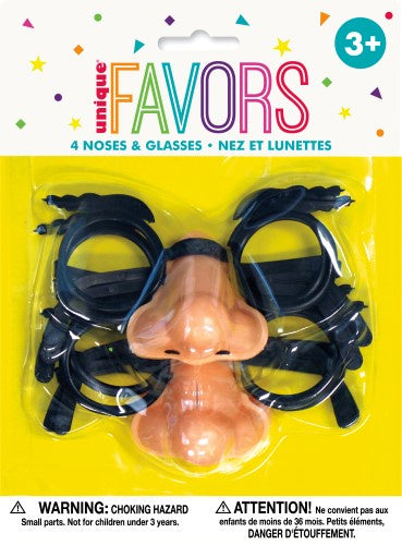 Noses and Glasses 4 pack