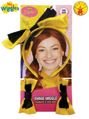Emma Wiggle Headband And Shoe Bows