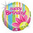 Foil Balloon 18” Citrus Garden Happy Birthday