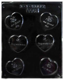 Heart Wedding Chocolate Mould