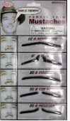 Pencil Thin Moustache Set Of 5