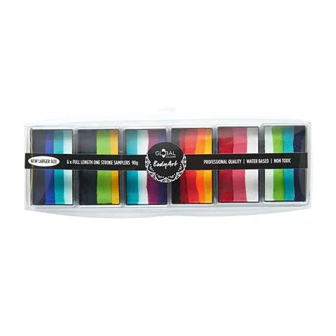 Global/Body Art Rainbow Burst Palette