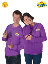 Purple Wiggle Top- Adult Costume