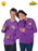 Purple Wiggle Top- Adult Costume