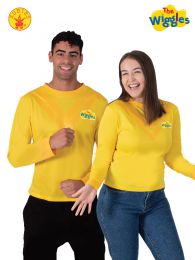 Yellow Wiggle Top- Adult Costume