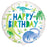 Foil Dinosaur - Happy Birthday 45cm (18")