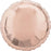 Solid Colour Foil 18" Balloon Round Rose Gold