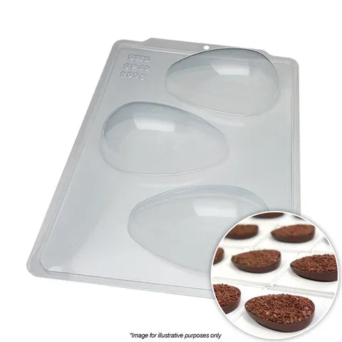 BWB Smooth Egg Mould 250g 3 Piece