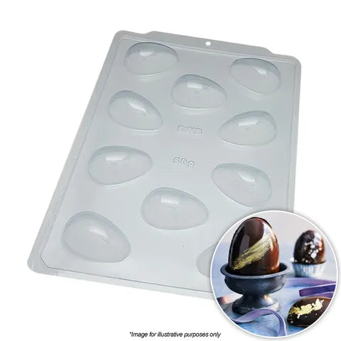 BWB Smooth Egg Mould 50g 3 Piece