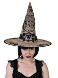 Witch Hat Retro Hessian
