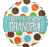 Happy Birthday Grandpa 18” Foil Balloon